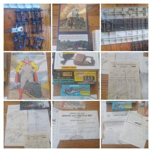 Vintage HO Scale Bachmann Train Set Lot Cars, Track, Transformer & More - Picture 4 of 8